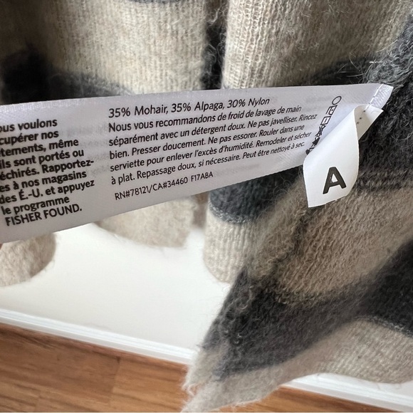 Eileen Fisher Italian Yarn Mohair Alpaca Blend Simple Longline Cardigan Sweater - Picture 7 of 7